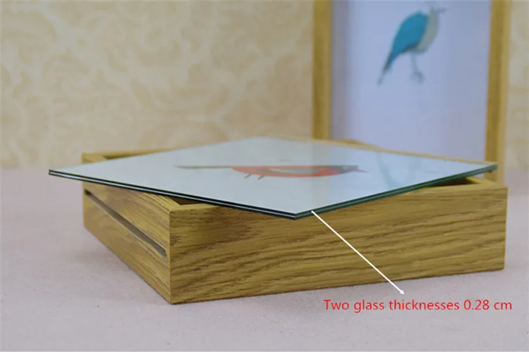 Современные деревенские деревянные стеклянные Фоторамки DIY Образец растения зажим многофункциональная фоторамка деревянное ремесло Домашний Декор стены и стола