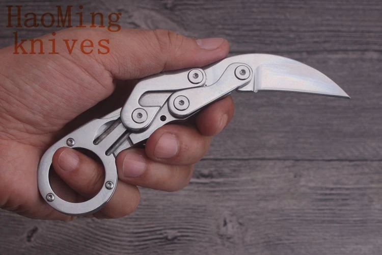 Походные складные ножи для охоты Karambit CS GO механический коготь нож тактический