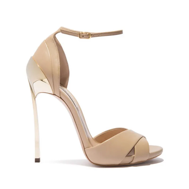 COCOAFOAL Women Open Toe Sandals Sexy 12 CM Heel Height Wedding Party Plus Size 33 43 Gladiator Peep Bridal Shoes | Обувь