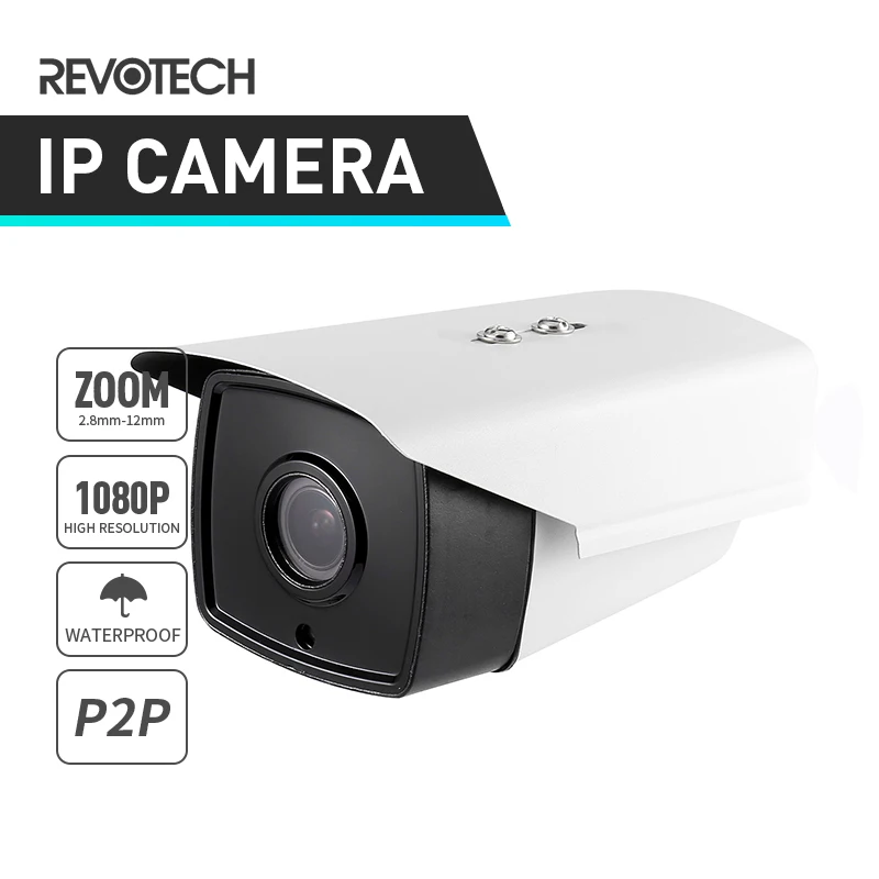 Водонепроницаемая 1080P IP Камера авто 4X моторизованный 2 8 12 мм зум 2.0MP 4 Массив LED ИК