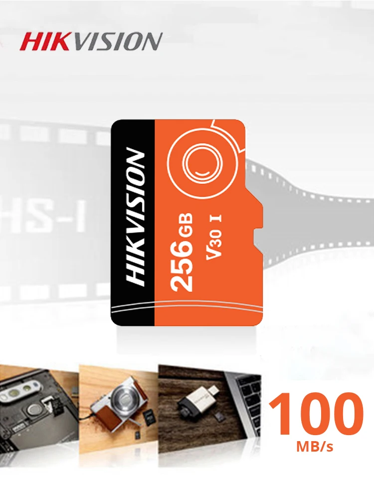 HIKVISION TF карта 256 ГБ 128 Гб 64 ГБ 32 ГБ v30 новая TLC карта памяти cartao de memoria Высокая емкость мини карта памяти SD