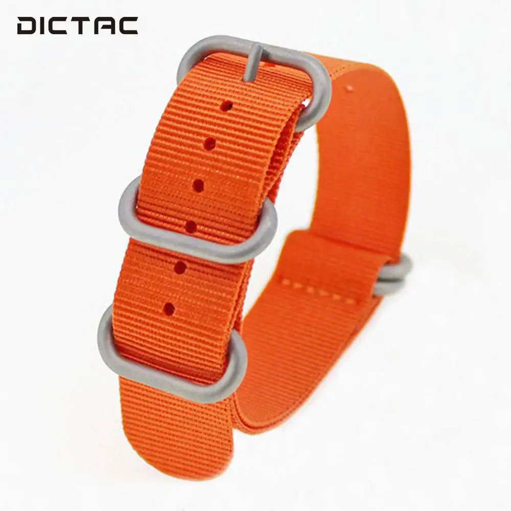 

Nylon 20/22mm Wrist Straps Replacement Wrist Band Genuine Bracelet Watch Band Braid Clasp Buckle