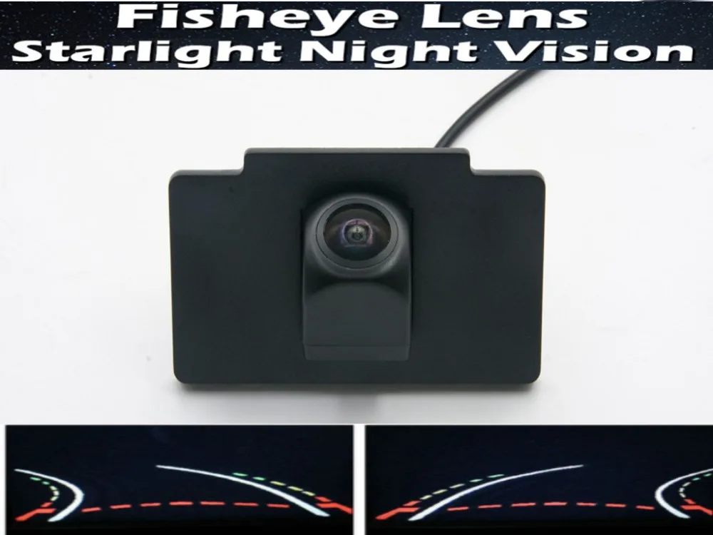 

1080P Fisheye Lens Trajectory Tracks Car Parking Rear view Camera for Kia K7 Cadenza 2012 2013 Car Waterproof Reverse Camera