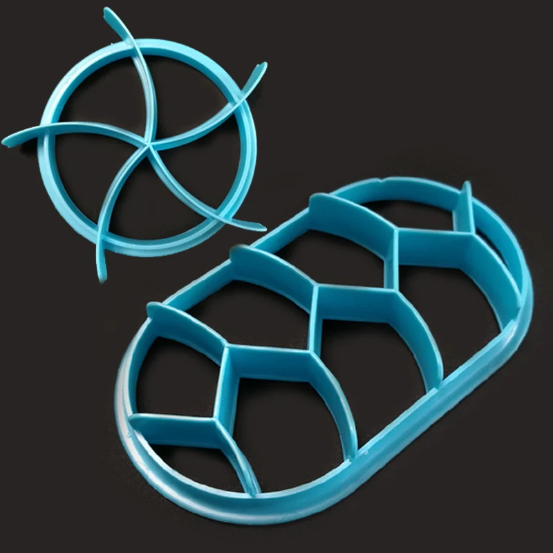 1 шт. Круглый Овальной Формы хлебные формы Веерообразный нож для выпечки рубки