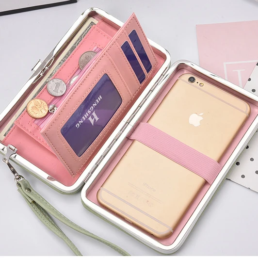 Кожаный кошелек карамельных цветов для девочек чехол телефона iPhone 8 8plus 7 6 6s Plus