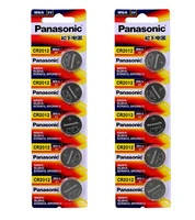 10pcslot new original battery for panasonic cr2012 3v button cell coin batteries for watch computer cr 2012