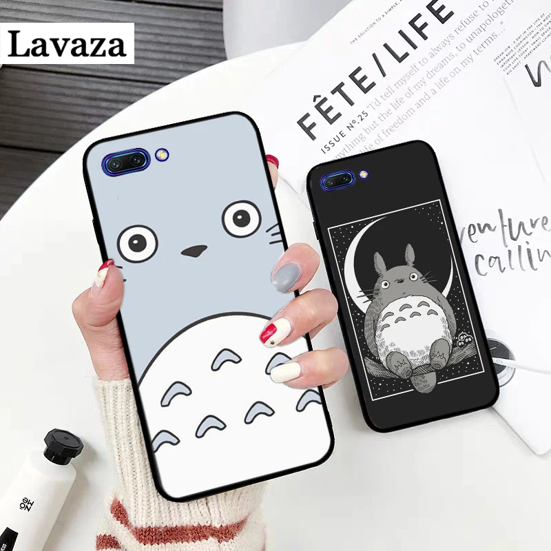 Spirited Away and Totoro Silicone Case for Huawei honor 6A 7A Pro 7X 8 Lite 8A 8X 8C 9 Note 10 View 20 20S 9X | Мобильные телефоны