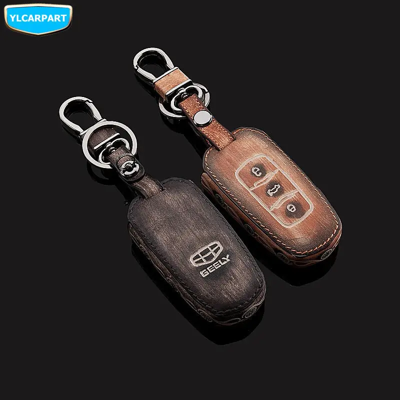 Чехол для автомобильного ключа чехол Geely New Emgrand 7 EC7 EC715 EC718 Emgrand7 E7 RS GT GC9 Borui|Футляр