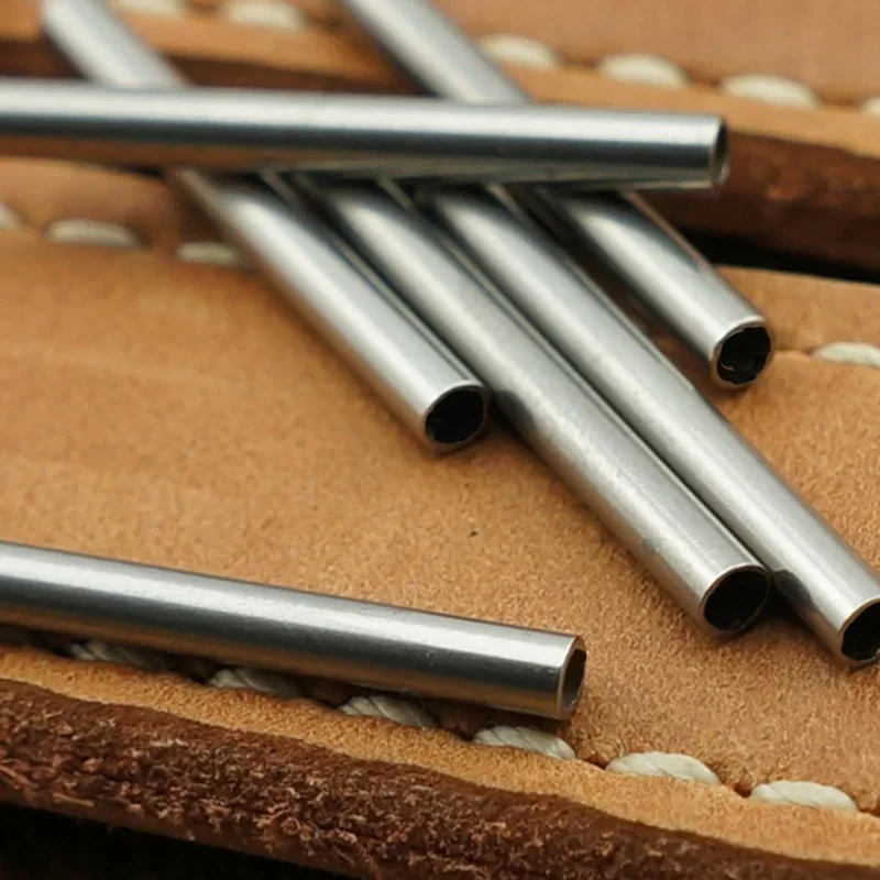 Watch Band Metal Stainless Steel Tube 20mm 22mm 24mm Watch Strap Accessories 4pcs/Set And Tool Spring Bar For Panerai