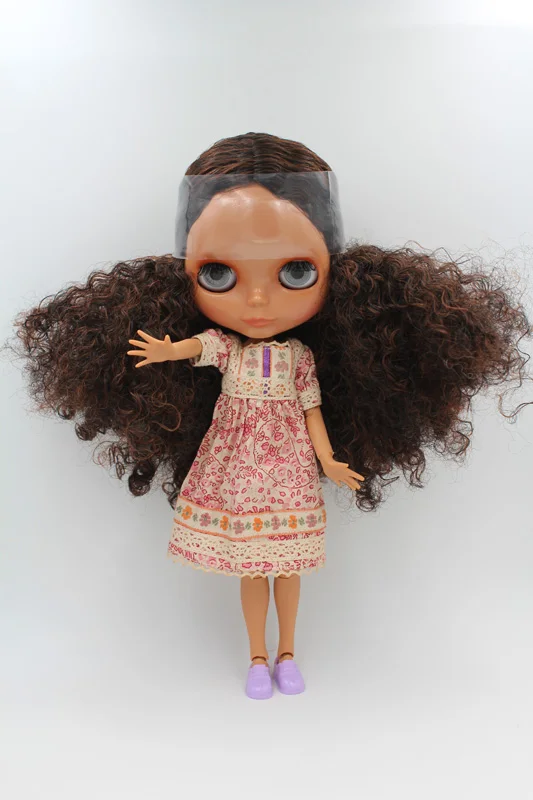 Бесплатная доставка шарнирная Детская кукла Обнаженная Blyth подарок на день