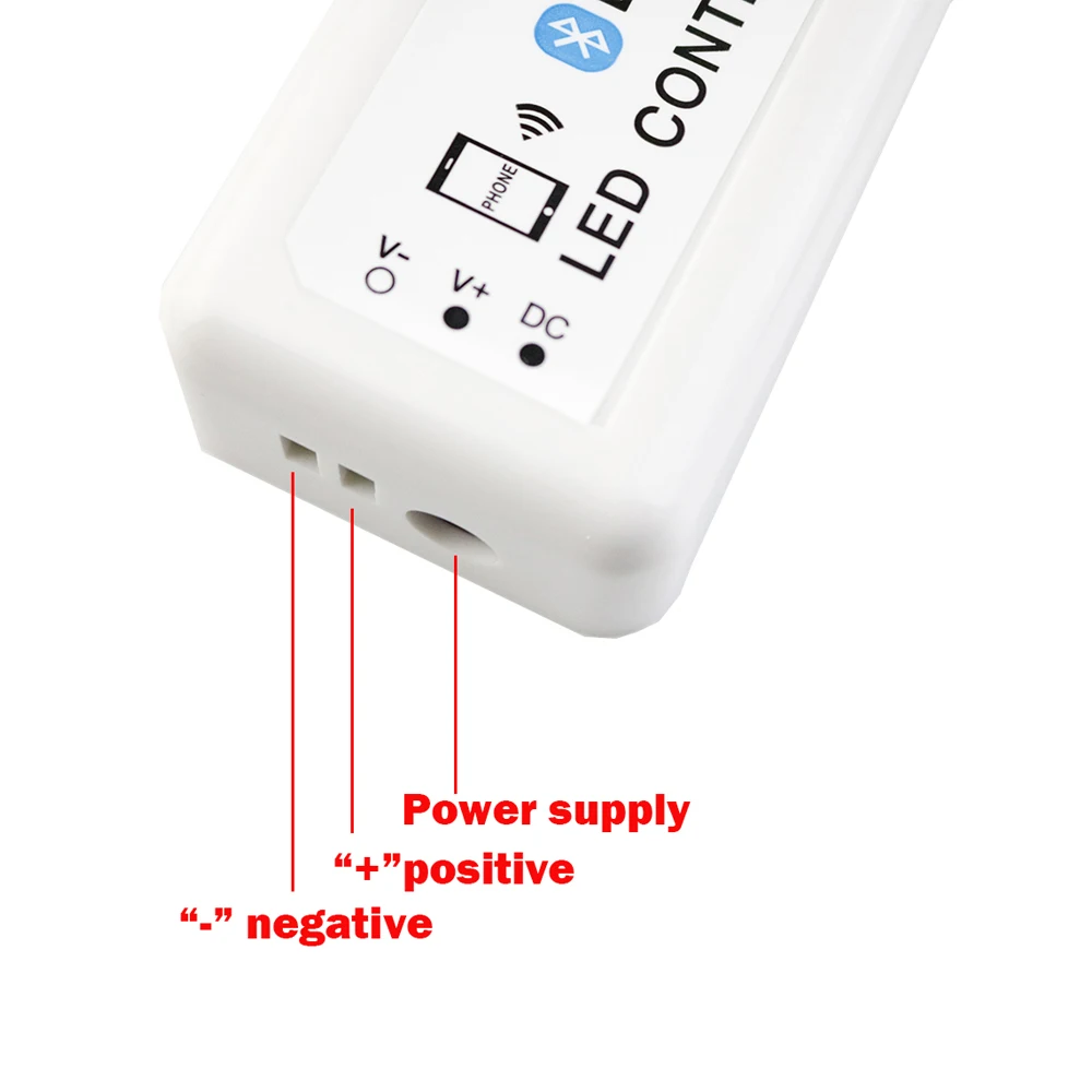 DC12 24V RGBW Bluetooth светодиодный Управление Беспроводной IOS/Android смартфон приложение