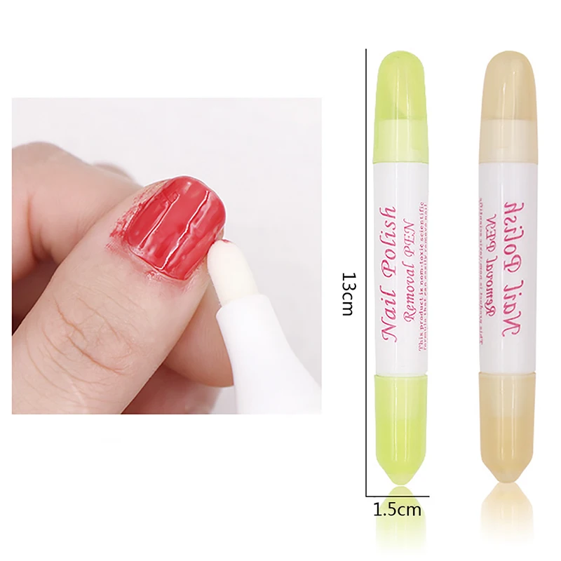 

5Pcs/Set Nail Polish Remover Pens 3 Head Corrector Pen DIY Pens Tool Nail Art Cleaner Mistake Tool