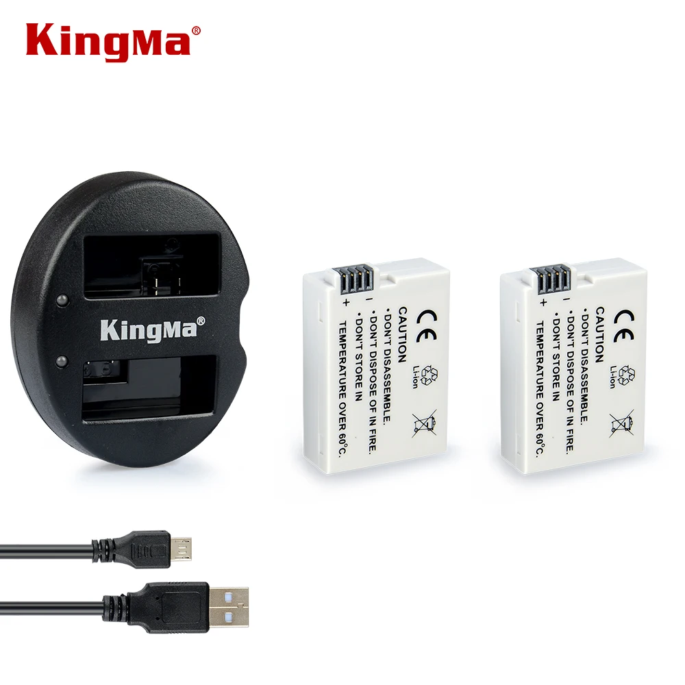 KingMa оригинальный LP E8 литий ионный аккумулятор сверхвысокой емкости для Canon T2i и T3i