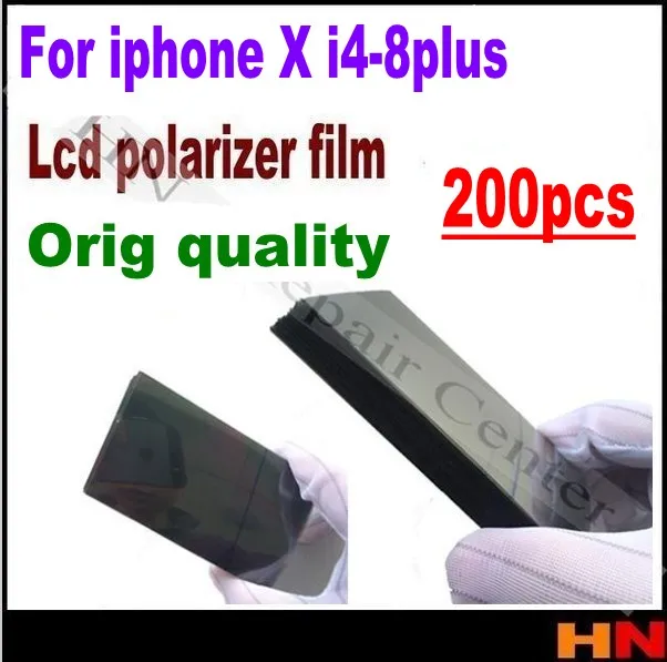 200 шт. поляризационная световая пленка для iPhone 4 4s 5 5c se 6 6s 7g plus 7 дюймов|polarizing film|film