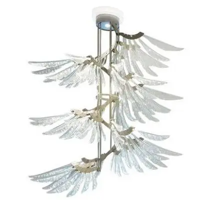 Модельная люстра Крылья Ангела для гостиной лофта ресторана спальни виллы