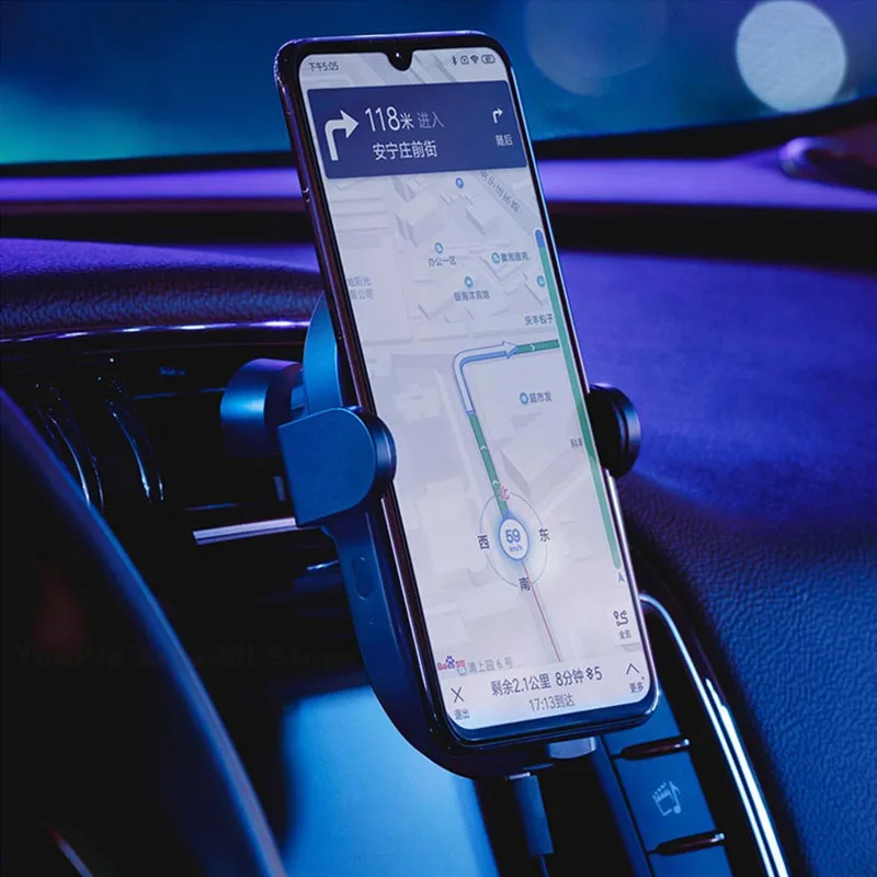 Оригинальное беспроводное автомобильное зарядное устройство Xiaomi Mijia 20 Вт макс.