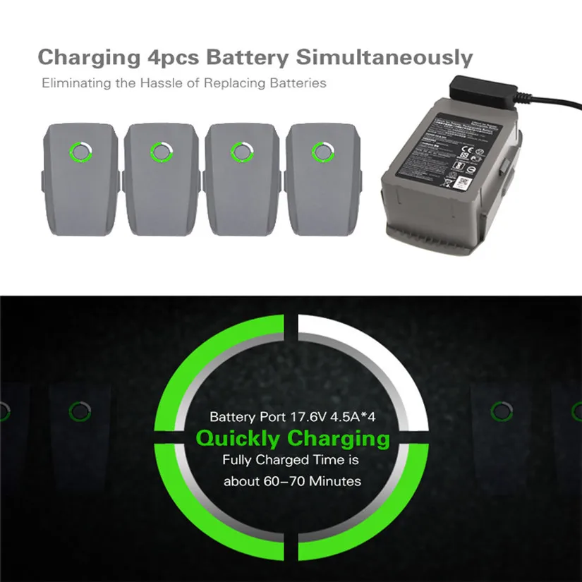 PC Твердый чехол для переноски 6 в 1 Батарея Зарядное устройство с USB Супер зарядная