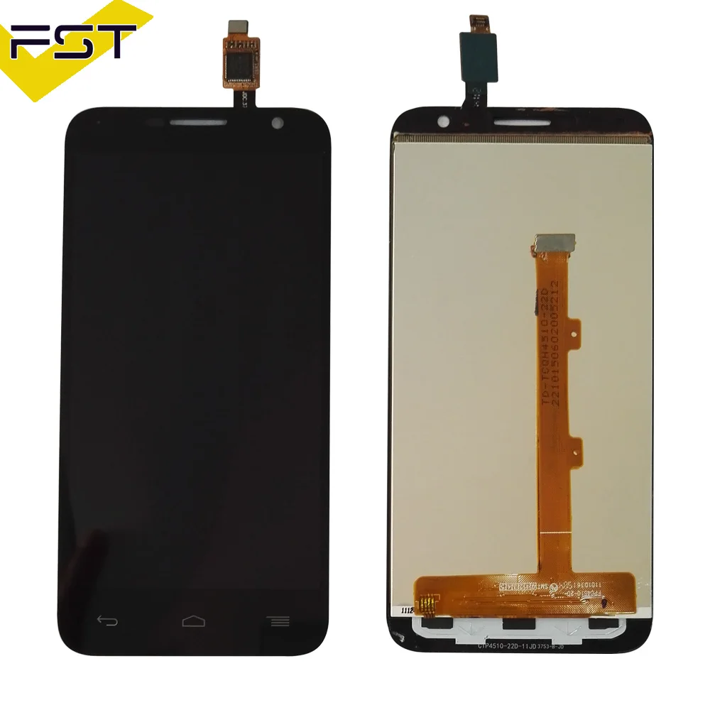 Черный/белый ЖК дисплей + кодирующий преобразователь сенсорного экрана в сборе