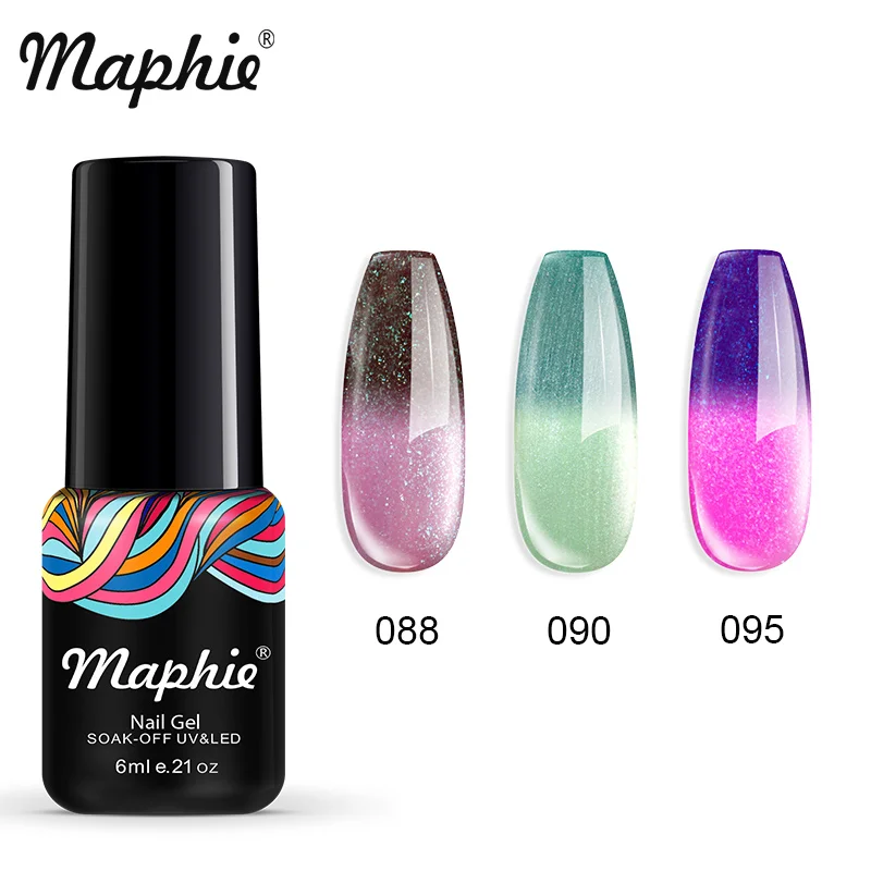 УФ-лак для ногтей Maphie основа покрытия верхнее покрытие набор блестящих