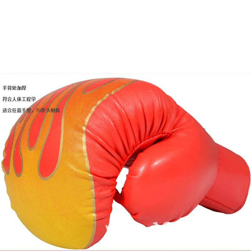Красные черные спортивные боксерские перчатки Takewondo для мужчин и женщин
