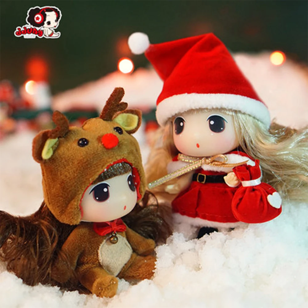 Кукла Ddung, настоящая Корейская игрушка на заказ, куклы принцессы, BJD мини для девочек, подарок на день рождения, подвески, рождественские украшения 9 см