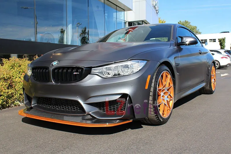 GTS настоящий карбоновый передний спойлер 1 пара для BMW F80 F82 F83 M3 M4 2015UP|Амортизаторы|