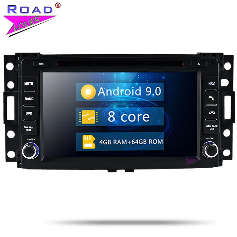 Roadlover Android 9 0 автомобильный ПК мультимедийное Авторадио для Hummer H3 (2006 2009)