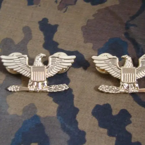 Военная 2 мировая война пара армии США полковник Орл птица устройство булавка