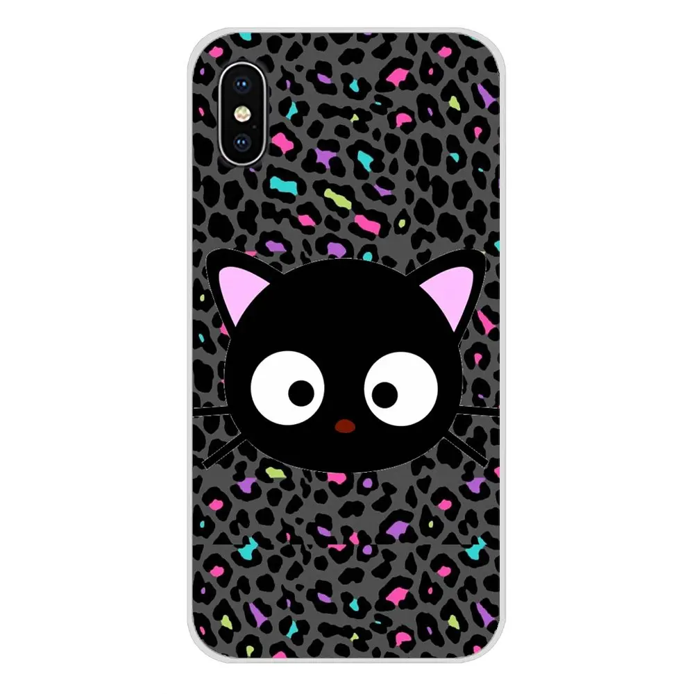 Милый кавайный Черный силиконовый чехол для телефона chococat Xiaomi Redmi Note 6A MI8 Pro S2 A2 Lite