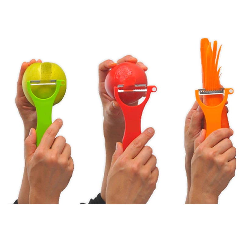 

3pcs Vegetable Fruit Peeler Set Slicer Cutter Scalpel Serrated Kitchen Tool MC889