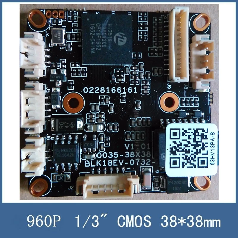 960P PAL HI3518EV200+AR0130 DSP 1/3&quot CMOS Sensor IP Camera DIY Module Main Circuit Board | Безопасность и защита