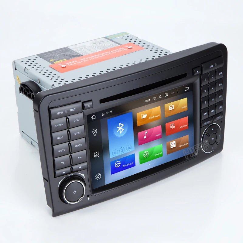 PX5 IPS Android 10 4G 8 ядер/Автомобильный dvd плеер на основе ANDROID для Mercedes Benz GL ML CLASS W164 ML350