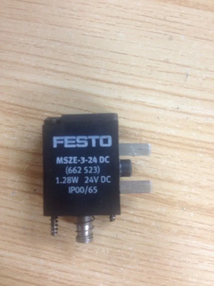 Германия электромагнитный клапан катушки FESTO 662 523 MSZE 3 24DC 1 28 Вт 24 В постоянного