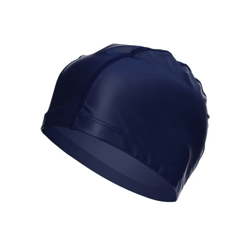 Шапка для плавания унисекс однотонная шапка с длинными волосами мужчин и женщин