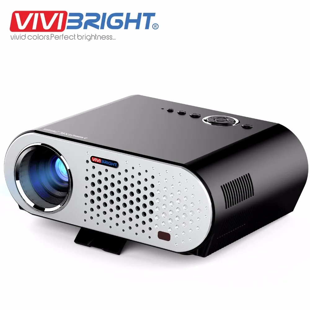 VIVIBRIGHT GP90 свет ЖК-дисплей Технология проектор 1280*800 Домашний Театр высокое Яркость