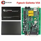 Полный чип Fgtech Galletto 4 Master V54 FW 0475 Поддержка BDM Полная функциональность Fg Tech V54 Европейская версия OBD2 чип-программатор для настройки
