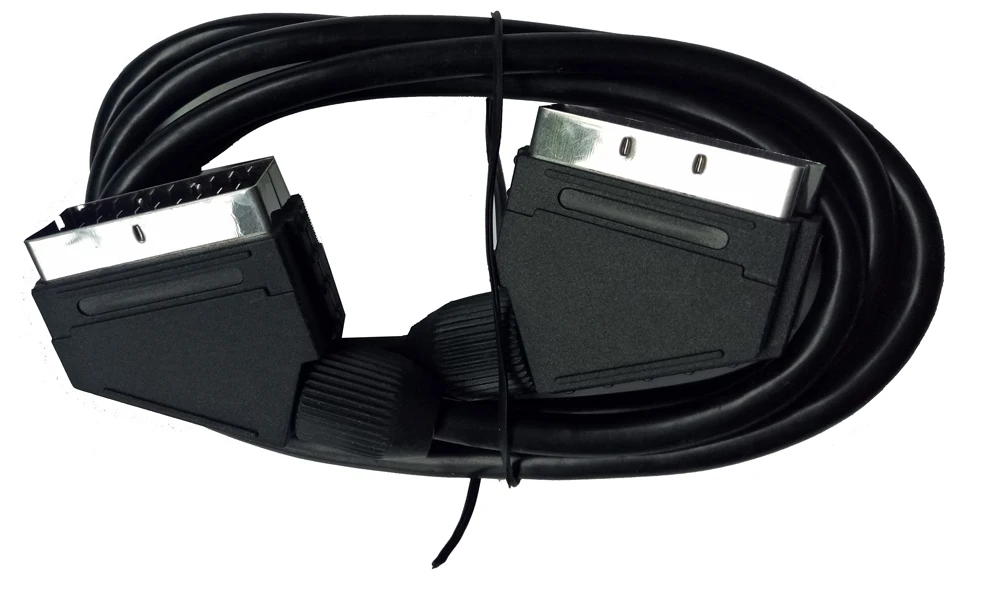 

High Quality 1.5m Meters 21 Pin Scart Cable Lead Wire Male to Male for Video DVD TV VCR SKY
