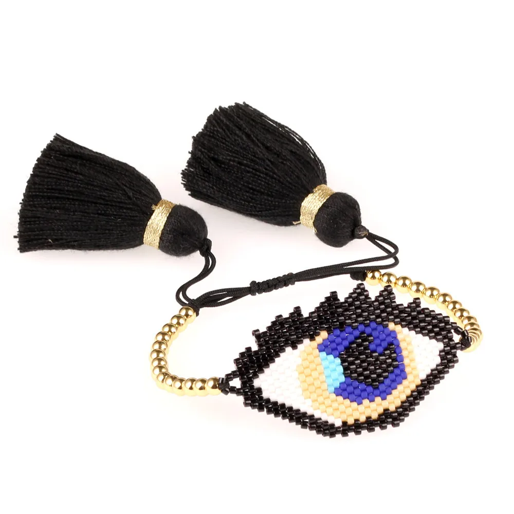 Роскошный хрустальный браслет ручной работы на заказ жемчуг большие глаза