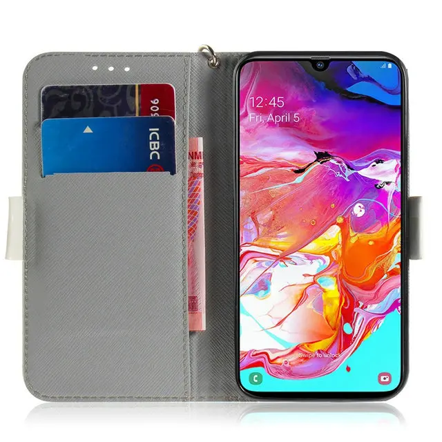 Чехол-кошелек для samsung Galaxy A90, 5G, чехол для samsung A50, защитный кожаный чехол для samsung A70, чехол A 70, 50, 20, E, A10S, A50S