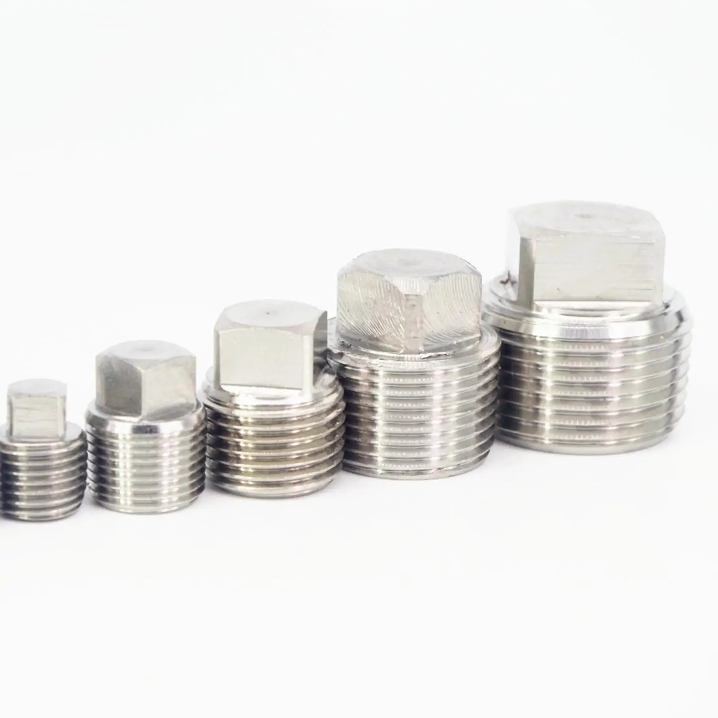 1/8 &quot1/4&quot 3/8 &quot1/2&quot 3/4 &quot1&quot 1 1/4 &quot1 1/2&quot 2 &quotNPT Мужской 304 нержавеющая сталь