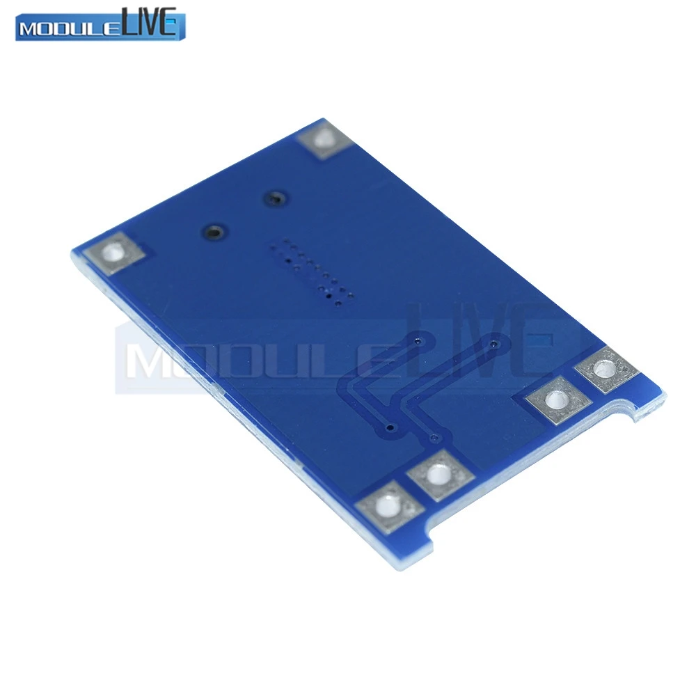 5 шт. Micro USB 5 в 1A 18650 TP4056 модуль зарядного устройства литиевой батареи зарядная плата с двумя функциями автоматическая защита