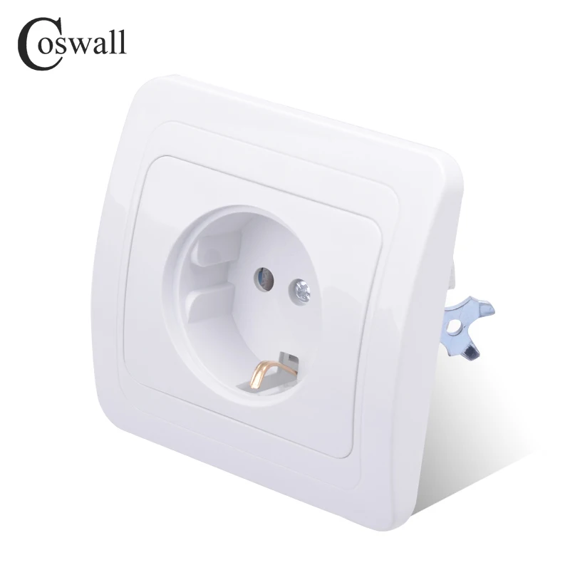 Настенная электрическая розетка с керамическим основанием 16 А 110 ~ 250