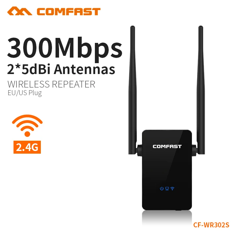 Беспроводной повторитель сигнала COMFAST 300 Мбит/с 2 4 ГГц|wifi router|repeater wifi routerwireless repeater |