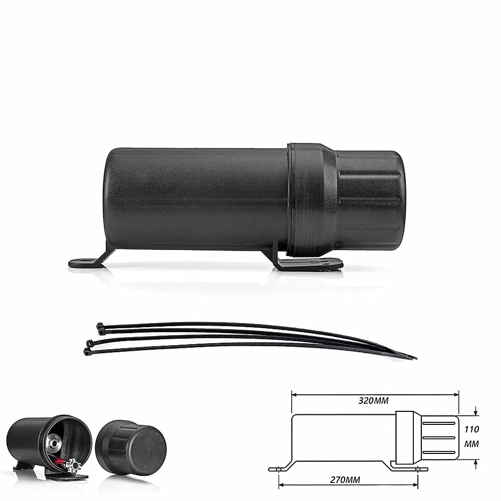 

80MM/110MM Universal Off-Road Waterproof Tool Tube Motorcycle Accessories High quality ABS Gloves Raincoat Storage Box barrel