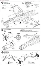Модель сборки самолета 60788 1/72 Американский F-16 Cj боевой самолет модель