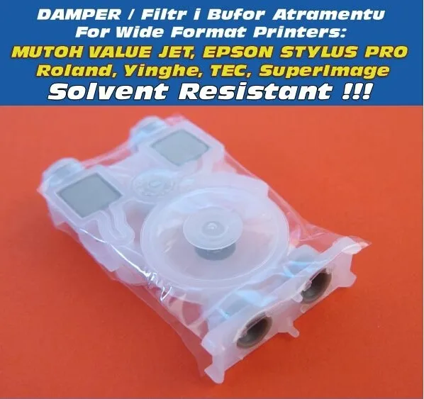 10 шт. печатающая головка для принтера Roland Mutoh|ink damper|solvent inkepson damper |