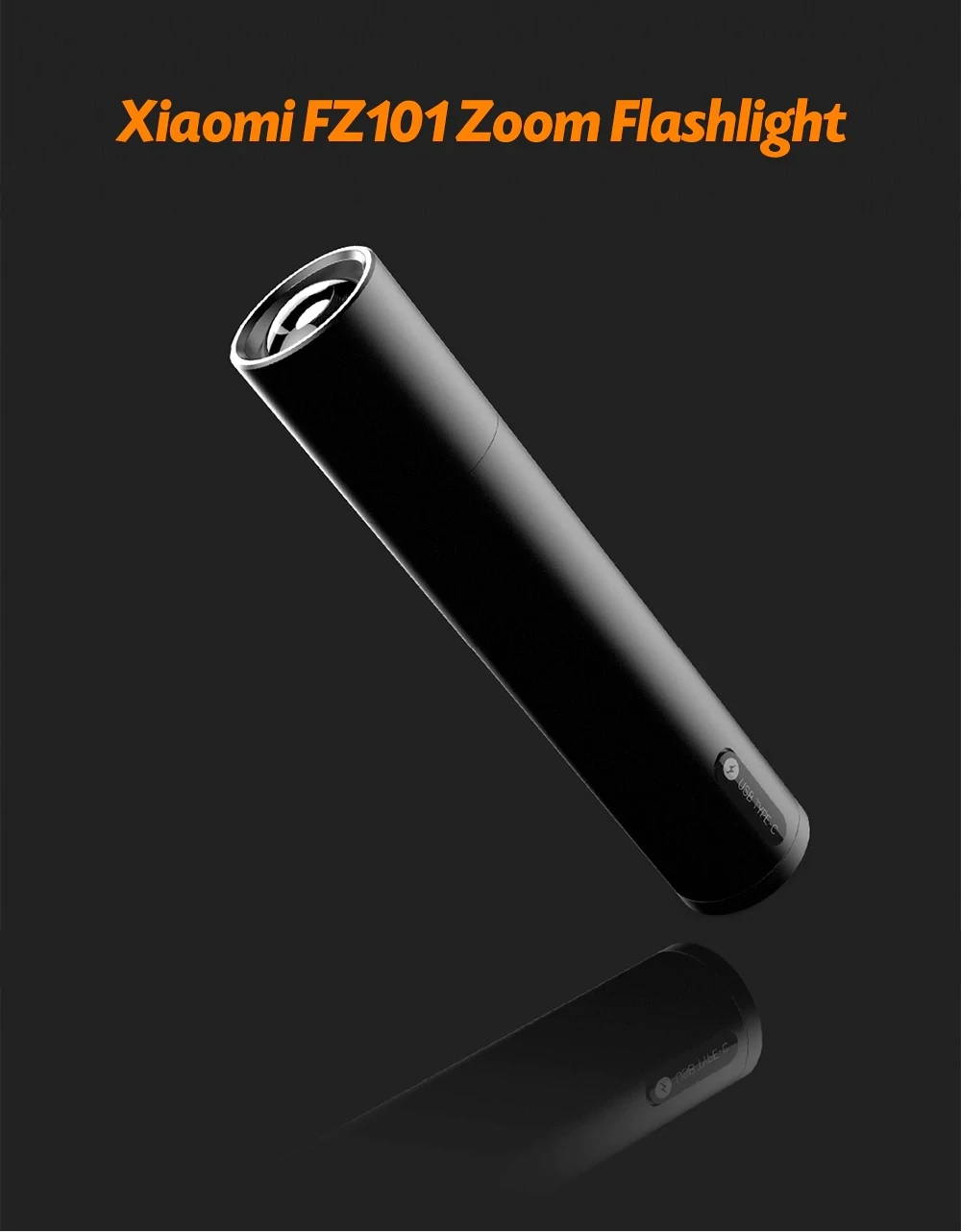 Xiaomi FZ101 BEEBEST XP-L HI 1000LM 5 режимов масштабируемый портативный EDC флэш-светильник Магнитный хвост Кемпинг Палатка лампа велосипедный светильник