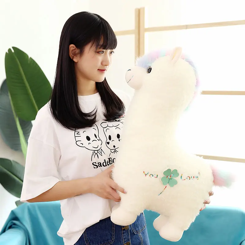 Новинка 100% игрушка мультяшная Милая Белая искусственная плюшевая мягкая