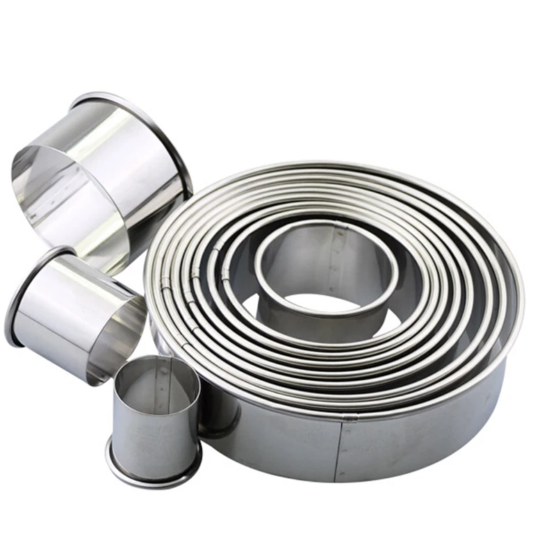 Украшения торта формочка печенья круг выпечки металлическое кольцо из