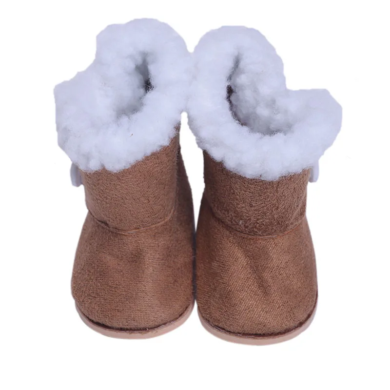 Зимние ботинки LUCKDOLL 18 дюймов американская кукла 43 см аксессуары для одежды